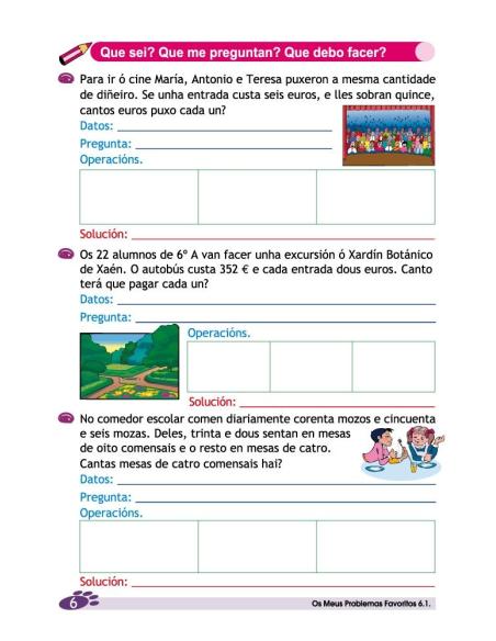 Os meus problemas favoritos 6.1 Os meus problemas favoritos 6.1