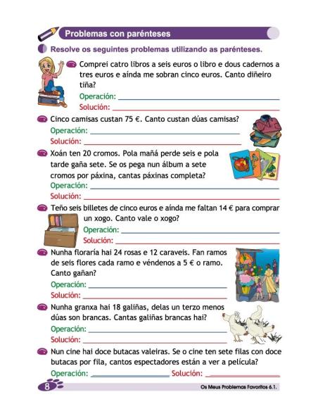 Os meus problemas favoritos 6.1 Os meus problemas favoritos 6.1