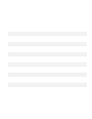 Cuaderno de música · Formato A5