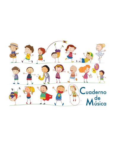 Cuaderno de música · Formato A5