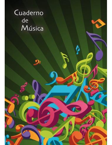 Cuaderno de música · Formato A4 · Portada Cuaderno de música · Formato A4 · Portada