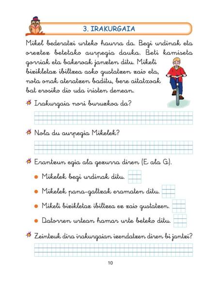 Irakurgai ulergarriak 7 Irakurgai ulergarriak 7