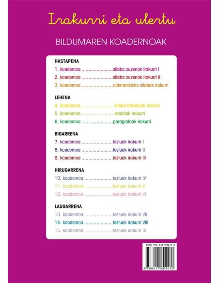 Irakurgai ulergarriak 7 Irakurgai ulergarriak 7