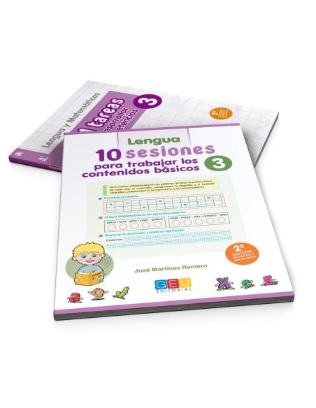 Pack 3º Lengua y Mates + Organizador de regalo Pack 3º Lengua y Mates + Organizador de regalo