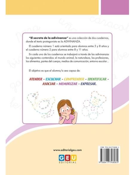 El secreto de la adivinanza. Cuaderno 1 El secreto de la adivinanza. Cuaderno 1