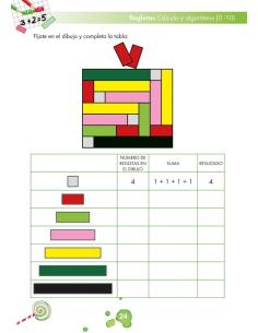 Regletas 2. Cálculo y algoritmos (0-10) 2