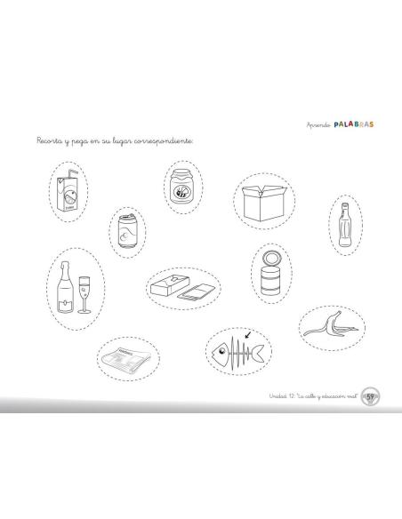 Aprendo palabras. Unidad 12: La calle y educación vial Aprendo palabras. Unidad 12: La calle y educación vial