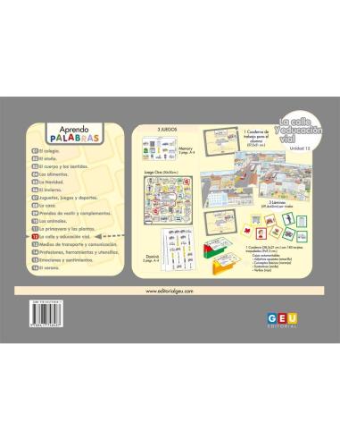 Aprendo palabras. Unidad 12: La calle y educación vial