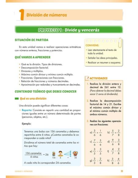 Matemáticas 2 Educación Secundaria. Programa de refuerzo Matemáticas 2 Educación Secundaria. Programa de refuerzo