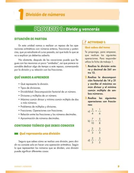 Matemáticas 2. Educación Secundaria. Libro de aula