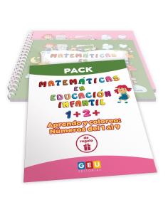 Pack matemáticas en educación infantil + Aprendo y coloreo de regalo