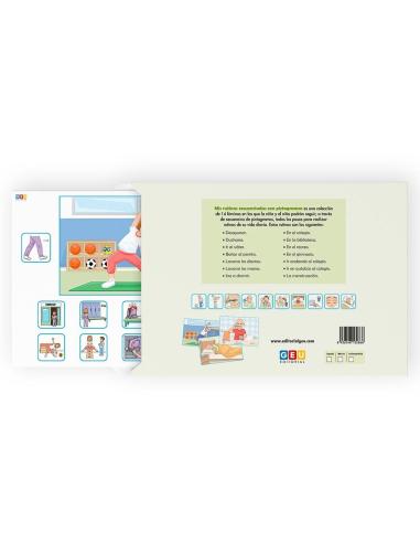 Mis rutinas secuenciadas con pictogramas (versión chica)