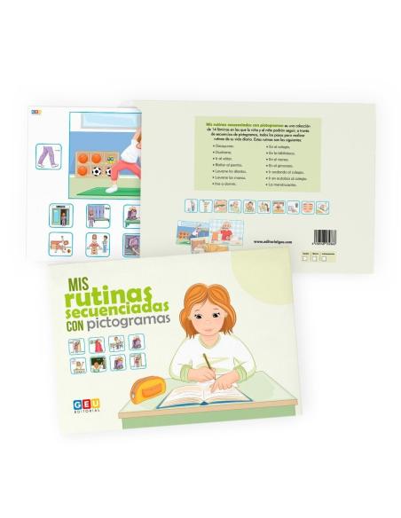 Mis rutinas secuenciadas con pictogramas (versión chica) Mis rutinas secuenciadas con pictogramas (versión chica)