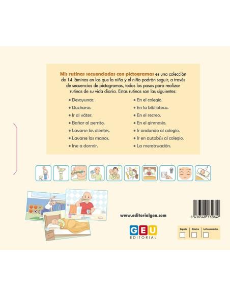Mis rutinas secuenciadas con pictogramas (versión sin género) Mis rutinas secuenciadas con pictogramas (versión sin género)