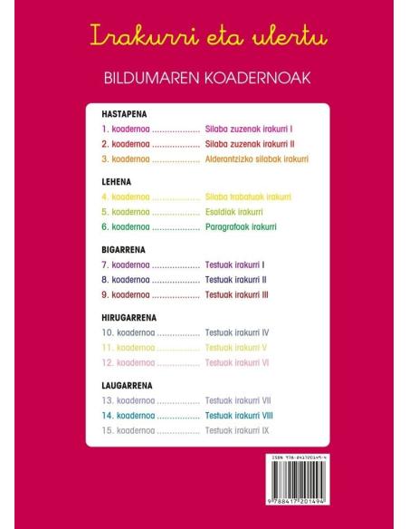 Irakurgai ulergarriak 9 Irakurgai ulergarriak 9