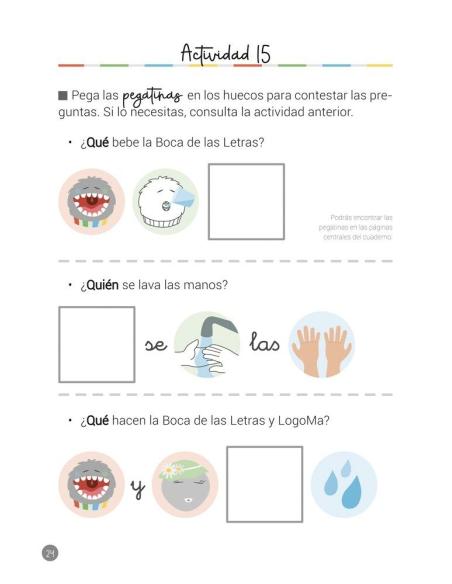 La Boca de las Letras · Cuaderno de actividades para Educación Infantil 5 años La Boca de las Letras · Cuaderno de actividades para Educación Infantil 5 años