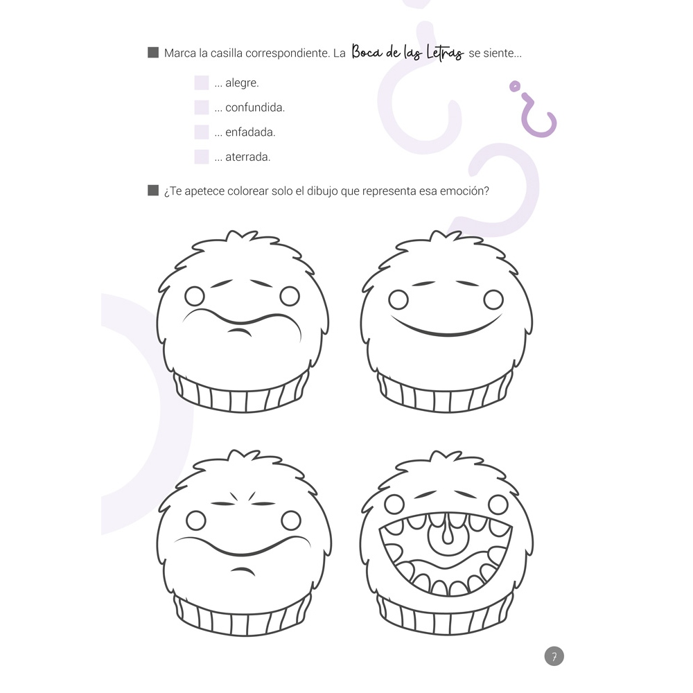 La Boca de las Letras · Cuaderno de actividades para 1er Ciclo de Educación Primaria