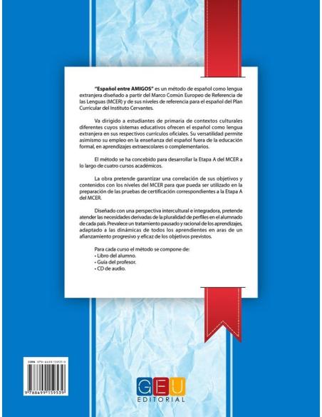 Pack Español entre amigos Nivel A2