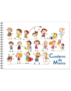 Cuaderno de música · Formato A5 2