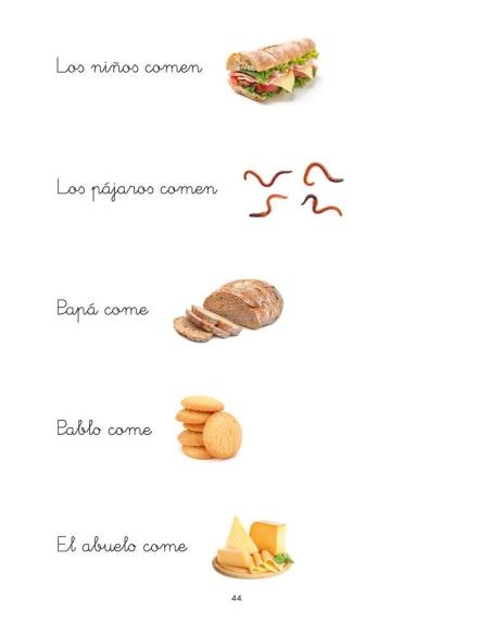 Libro de lectura Enséñame a hablar