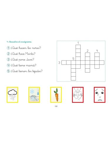 Cuaderno de lectoescritura Otoño - Invierno Enséñame a hablar 2