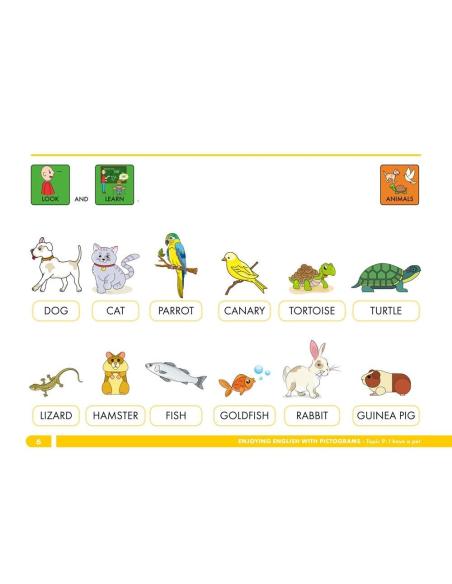 Enjoying English with pictograms 1. Activity book 5 Enjoying English with pictograms 1. Activity book 5