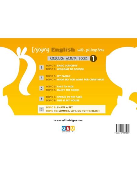 Enjoying English with pictograms 1. Activity book 5 Enjoying English with pictograms 1. Activity book 5