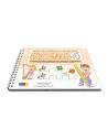 Pictocuaderno de grafomotricidad 4: Trazado de líneas horizontales, verticales y onduladas