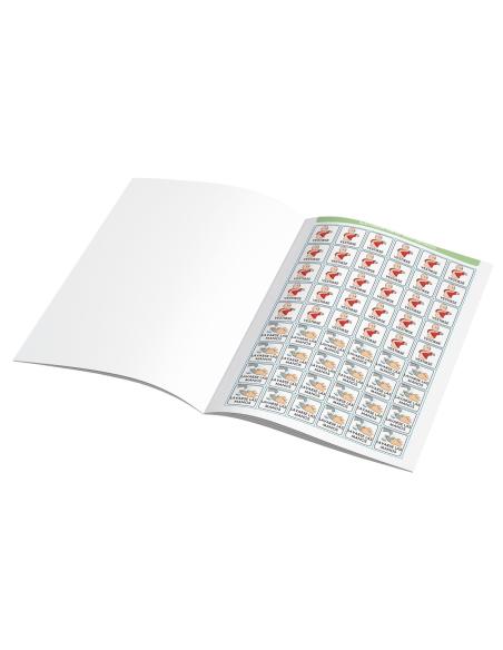 Libreta de pegatinas con pictogramas 1 La casa