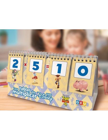 Las tablas de multiplicar con Disney