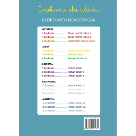 Irakurgai ulergarriak 10 Irakurgai ulergarriak 10