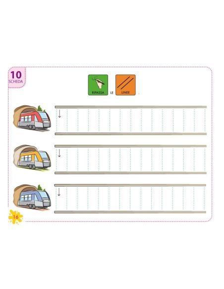 Pictocuaderno de grafomotricidad 4: Trazado de líneas horizontales, verticales y onduladas Pictocuaderno de grafomotricidad 4: Trazado de líneas horizontales, verticales y onduladas
