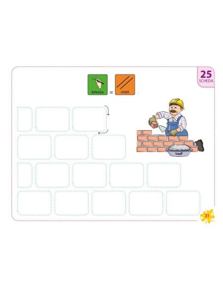 Pictocuaderno de grafomotricidad 4: Trazado de líneas horizontales, verticales y onduladas Pictocuaderno de grafomotricidad 4: Trazado de líneas horizontales, verticales y onduladas