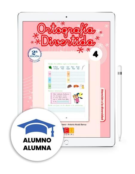 Digital alumno - Ortografía divertida 4 Digital alumno - Ortografía divertida 4