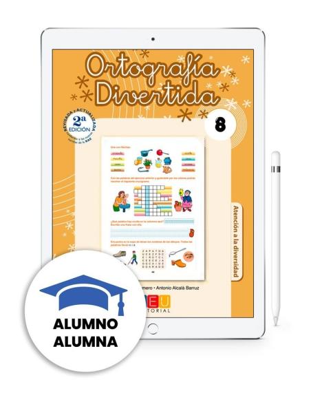 Digital alumno - Ortografía divertida 8 Digital alumno - Ortografía divertida 8