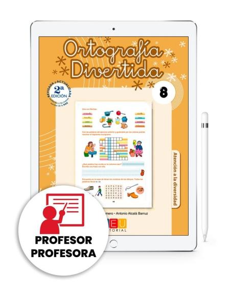 Digital docente - Ortografía divertida 8