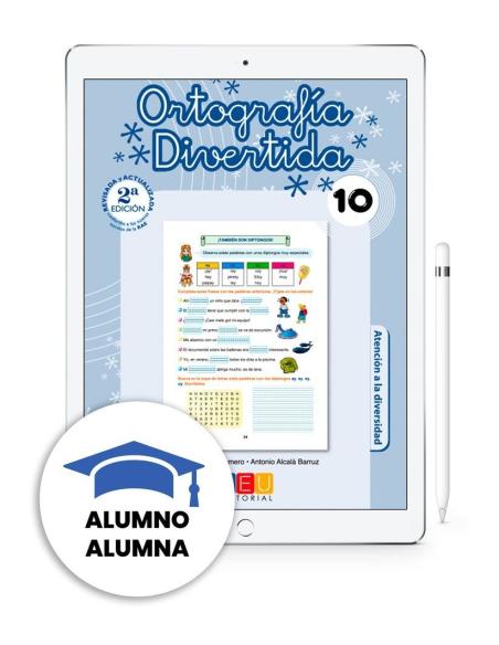 Digital alumno - Ortografía divertida 10 Digital alumno - Ortografía divertida 10