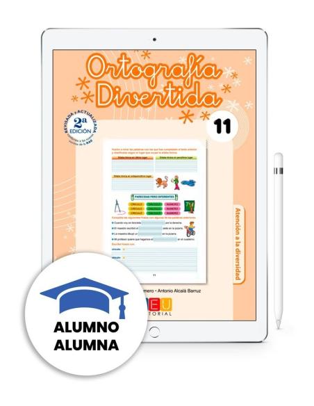 Digital alumno - Ortografía divertida 11 Digital alumno - Ortografía divertida 11