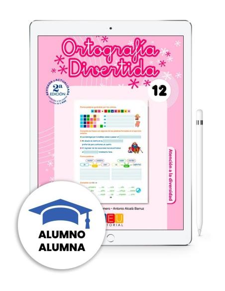 Digital alumno - Ortografía divertida 12 Digital alumno - Ortografía divertida 12