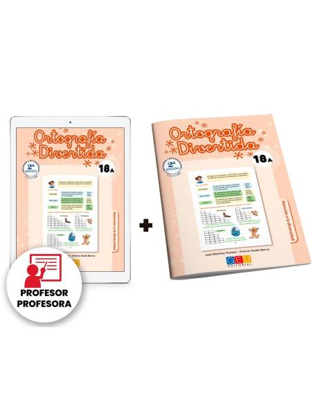 Digital docente - Ortografía divertida 18A Digital docente - Ortografía divertida 18A