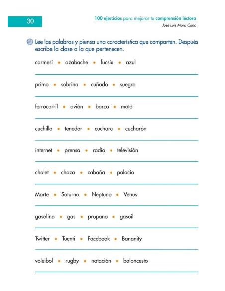 Digital docente - 100 ejercicios para mejorar tu comprensión lectora Digital docente - 100 ejercicios para mejorar tu comprensión lectora