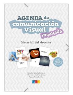 Agenda de comunicación visual imantada: Material del docente