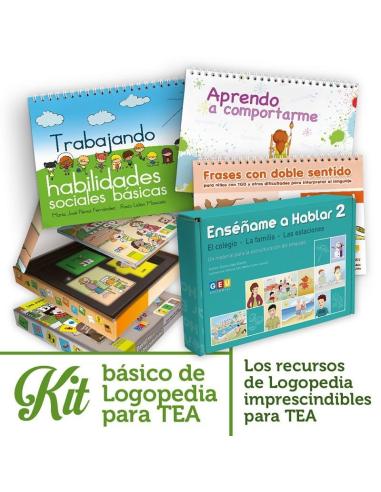 Kit básico de logopedia para TEA