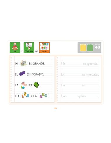 Método de lectoescritura visual 10 Mi colegio