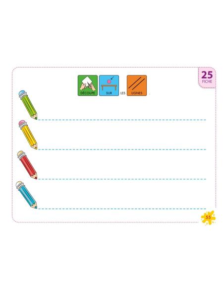 LE PICTO-CAHIER DE LA GRAPHOMOTRICITÉ 3 LE PICTO-CAHIER DE LA GRAPHOMOTRICITÉ 3