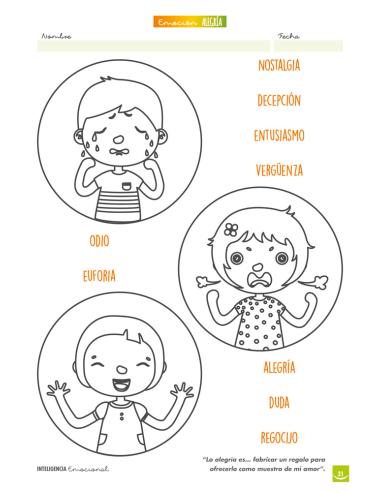 Inteligencia emocional: Alegría - 3º ciclo de primaria