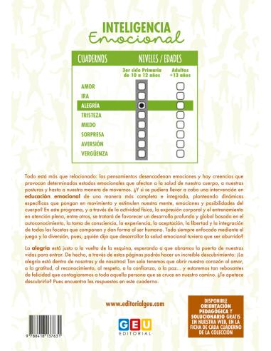 Inteligencia emocional: Alegría - 3º ciclo de primaria