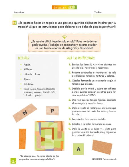 Inteligencia emocional: Alegría - 3º ciclo de primaria Inteligencia emocional: Alegría - 3º ciclo de primaria