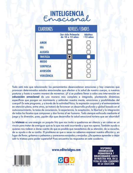 Inteligencia emocional: Tristeza - 3º ciclo de primaria Inteligencia emocional: Tristeza - 3º ciclo de primaria