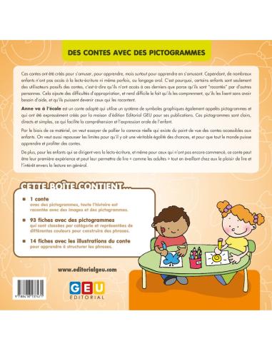 ANNE VA À L’ÉCOLE · AVEC DES PICTOGRAMMES